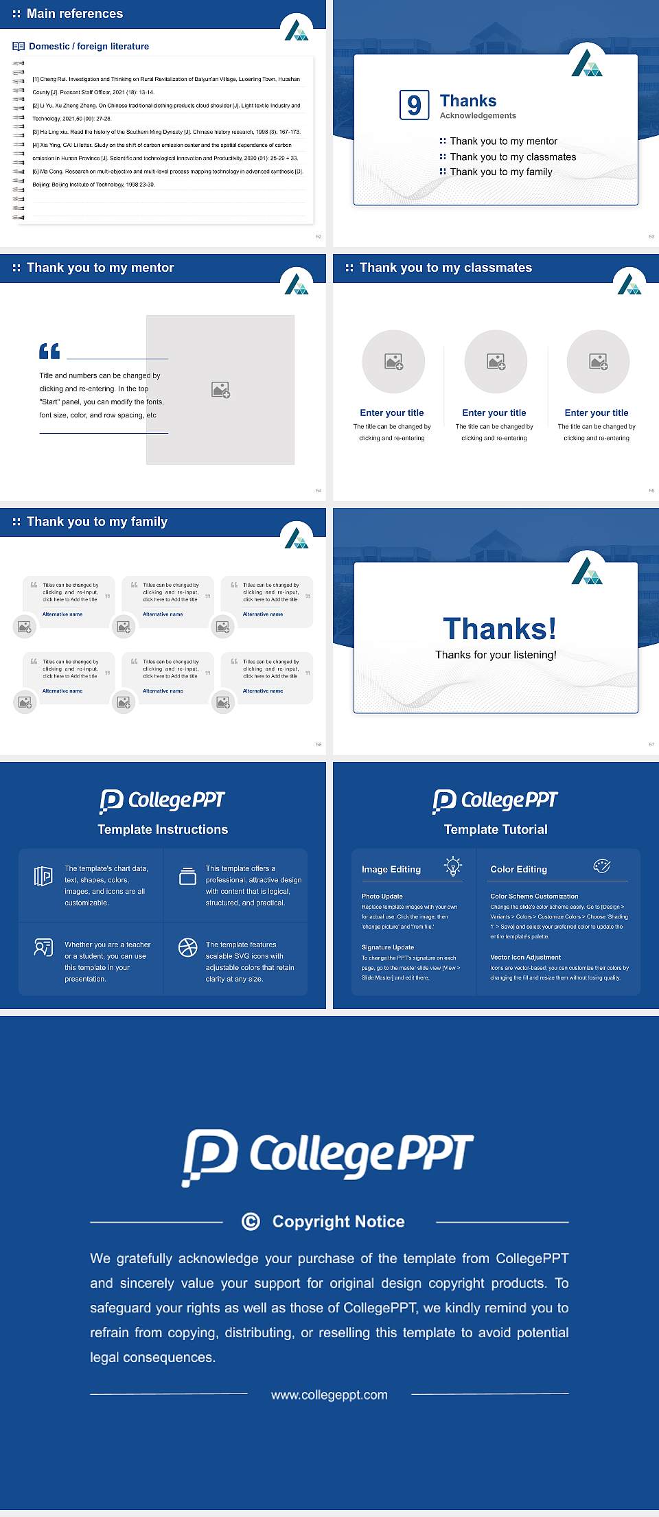Ara Institute of Canterbury Graduation Thesis Defense PPT Template4:3 ratio PPT effect preview image7