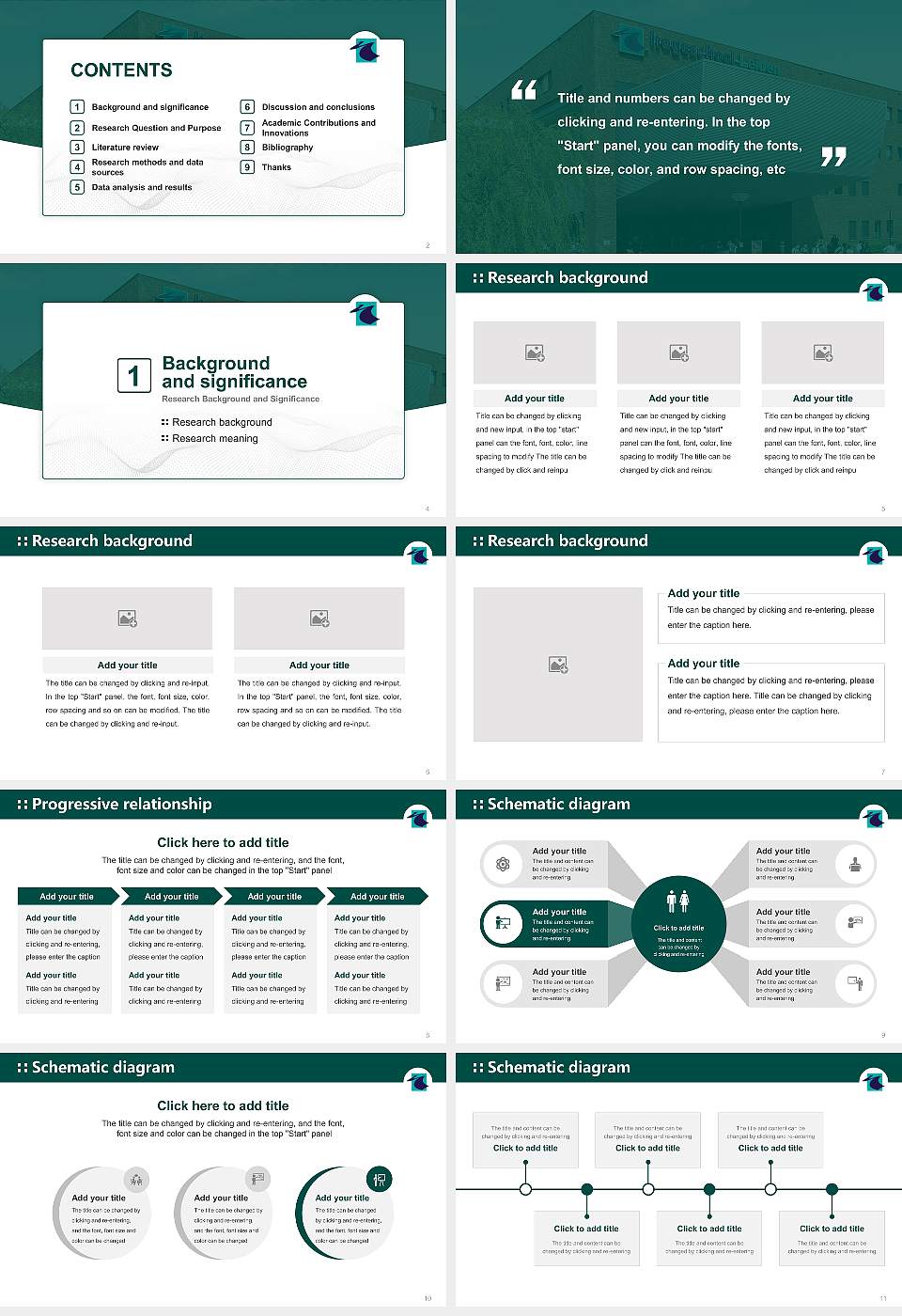 University of Applied Sciences Leiden Graduation Thesis Defense PPT Template16:9 ratio PPT effect preview image2