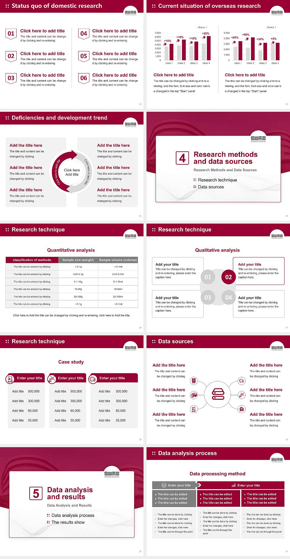 Singapore University of Technology and Design Graduation Thesis Defense PPT Template4:3 ratio PPT effect preview image4