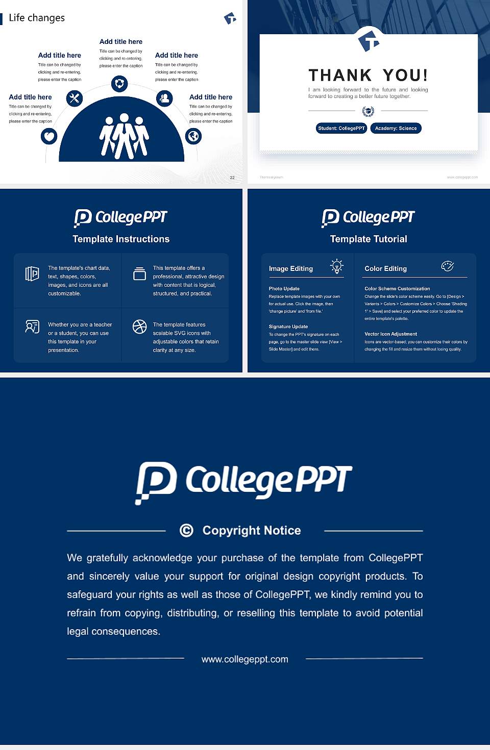 Theresialyceum National Scholarship Defense PPT Template4:3 ratio PPT effect preview image4
