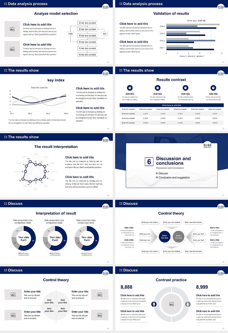 Singapore University of Social Sciences Graduation Thesis Defense PPT Template16:9 ratio PPT effect preview image5