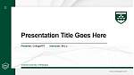 Victoria University of Wellington Thesis Proposal/Graduation Defense PPT Template