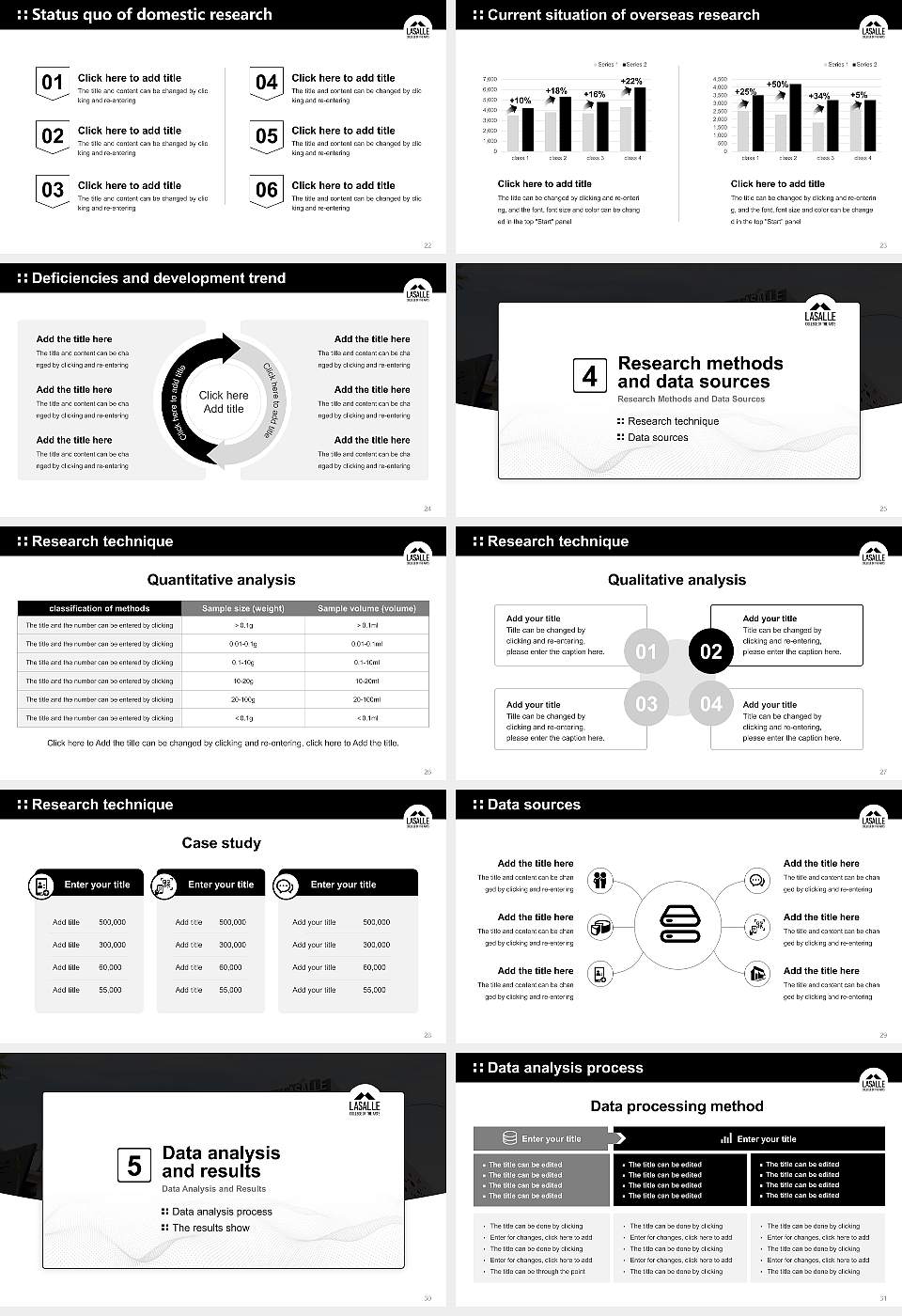LASALLE College of the Arts Graduation Thesis Defense PPT Template16:9 ratio PPT effect preview image4
