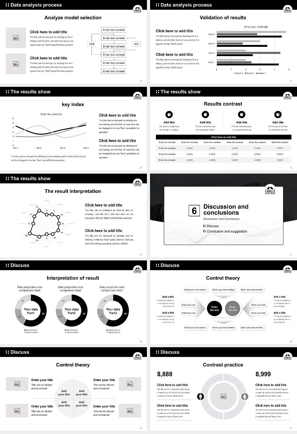 LASALLE College of the Arts Graduation Thesis Defense PPT Template16:9 ratio PPT effect preview image5