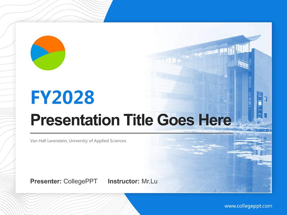 Van Hall Larenstein, University of Applied Sciences Academic Presentation/Research Findings Report PPT Template4:3 ratio PPT effect preview image5