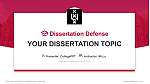 University of Amsterdam Graduation Thesis Defense PPT Template