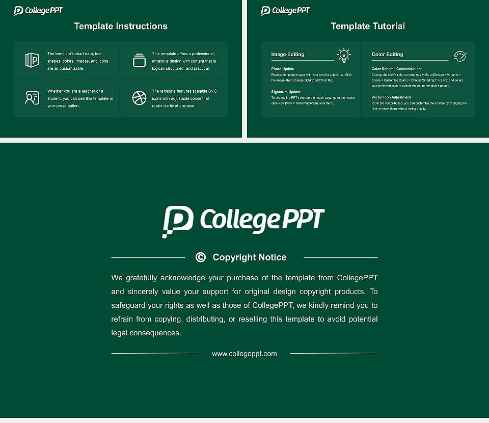 Victoria University of Wellington Academic Presentation/Research Findings Report PPT Template16:9 ratio PPT effect preview image5