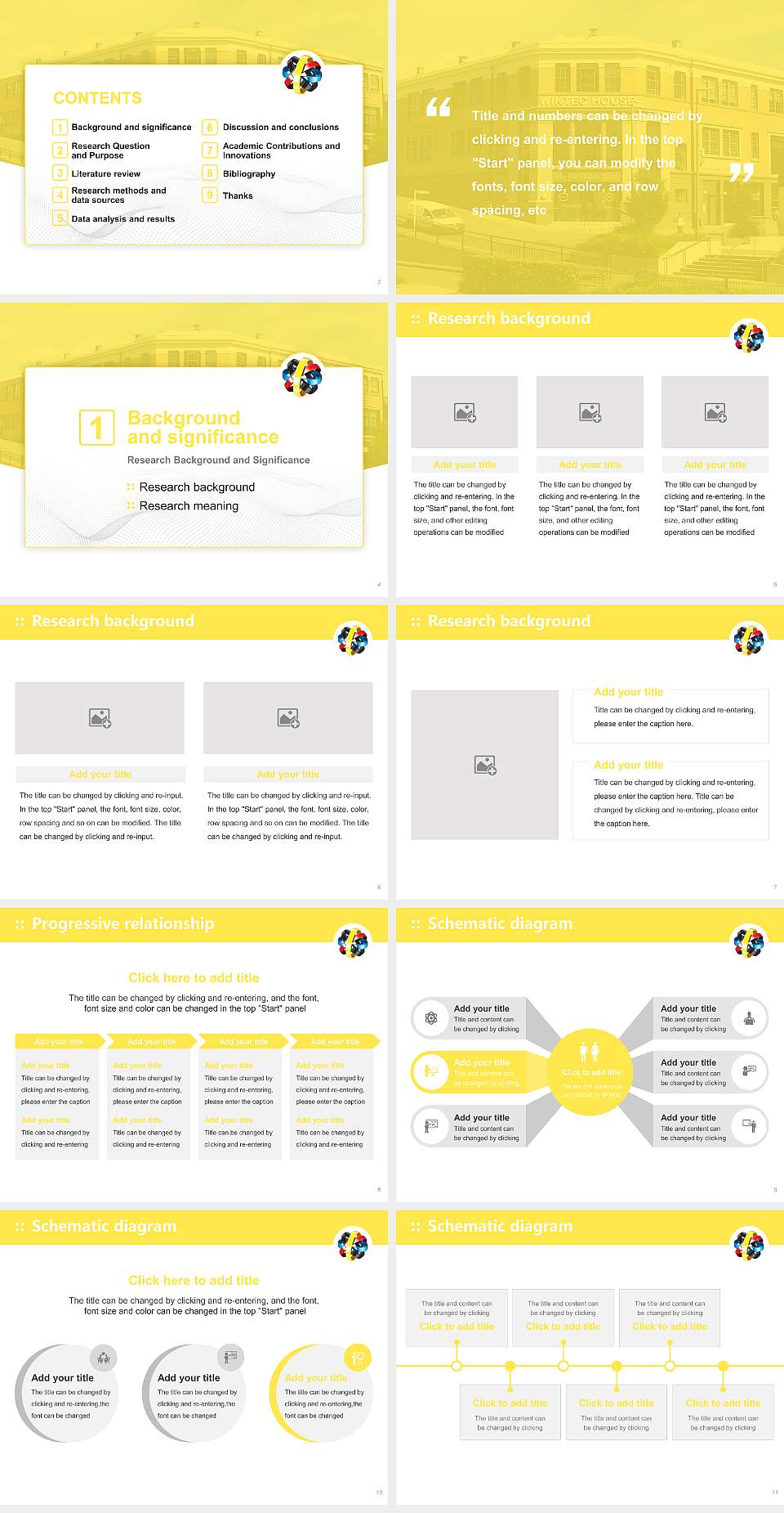 Waikato Institute of Technology Graduation Thesis Defense PPT Template4:3 ratio PPT effect preview image2