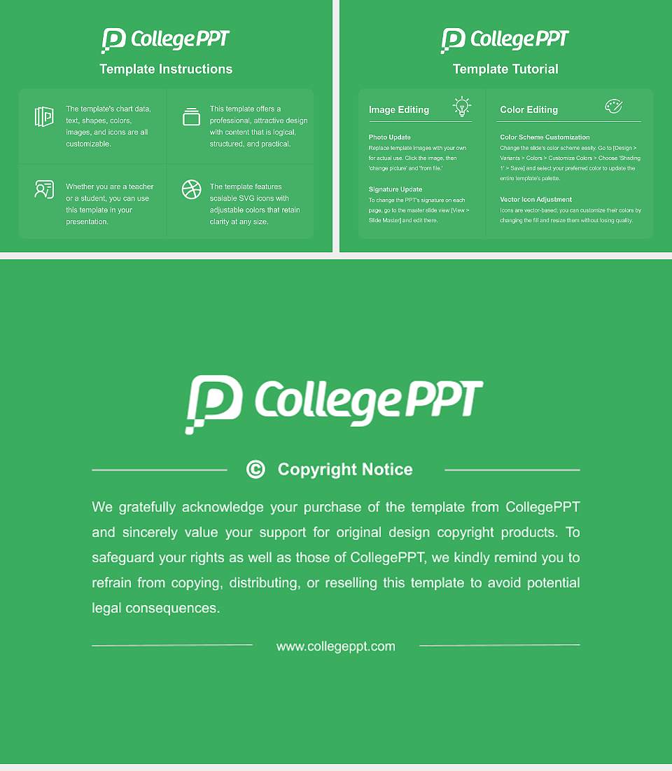 Whitireia New Zealand Course/Courseware Creation PPT Template4:3 ratio PPT effect preview image5