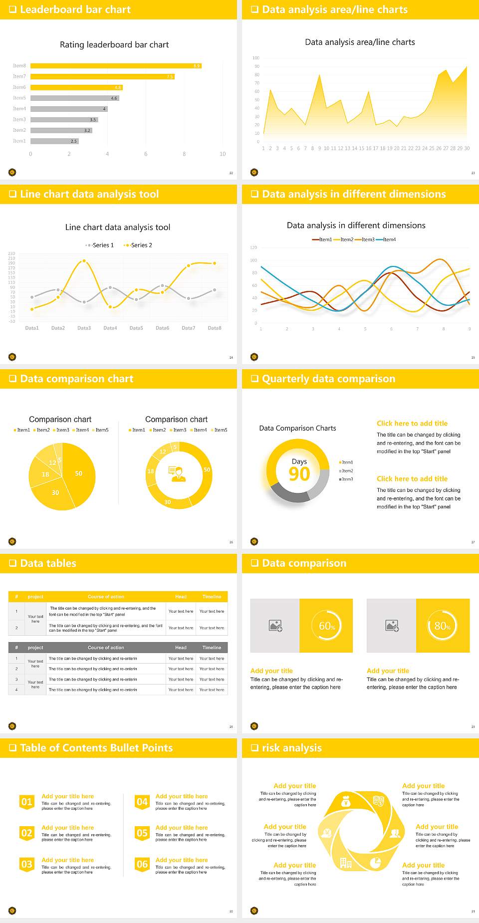 University College Utrecht General Purpose PPT Template4:3 ratio PPT effect preview image4
