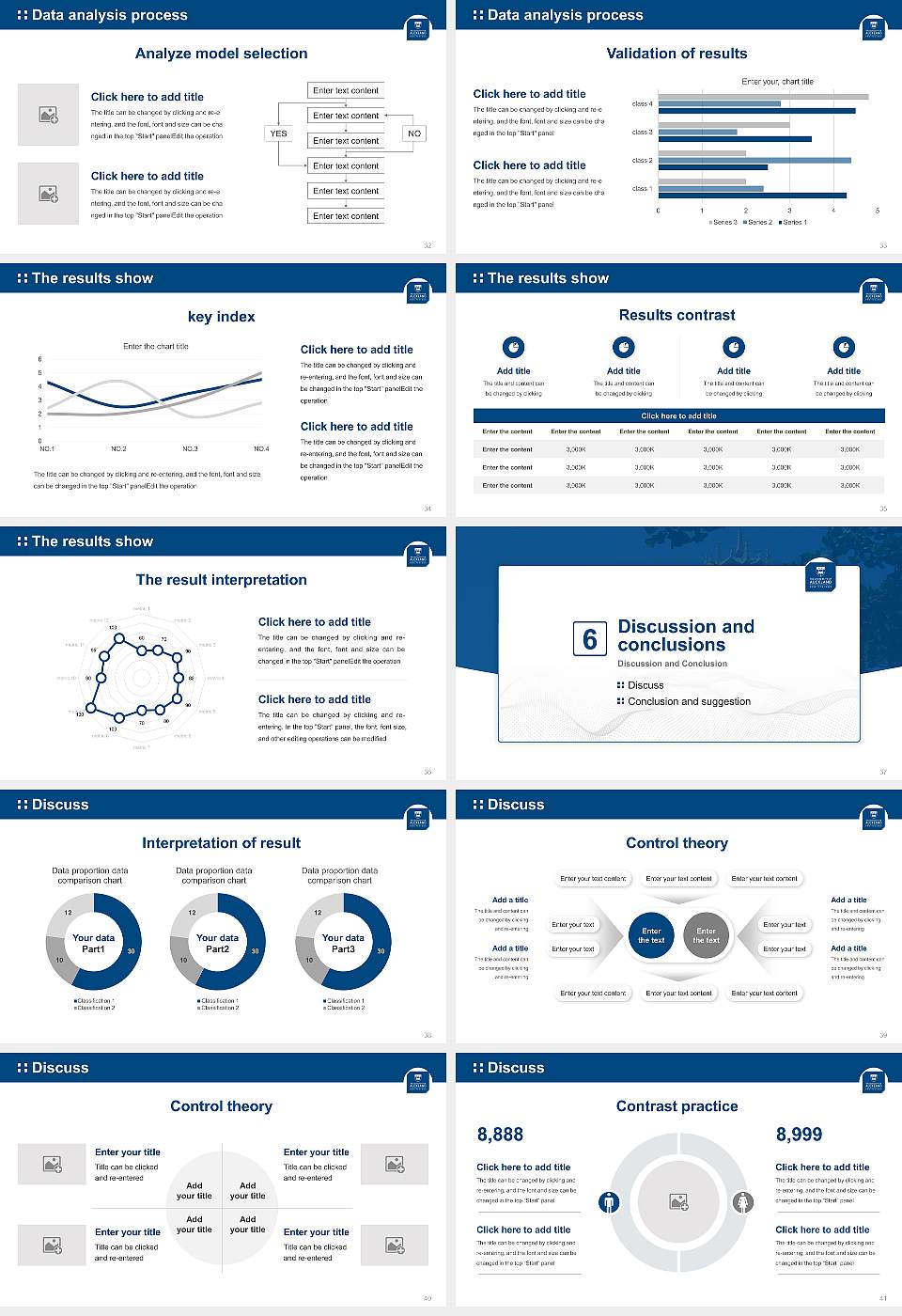University of Auckland Graduation Thesis Defense PPT Template16:9 ratio PPT effect preview image5