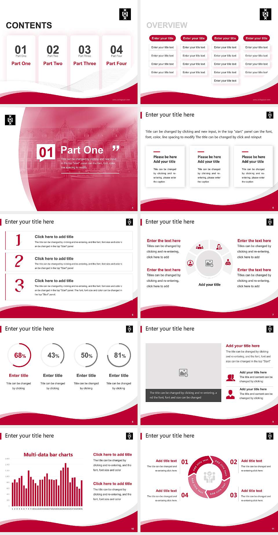 University of Amsterdam Lecture Sharing and Networking Event PPT Template4:3 ratio PPT effect preview image2