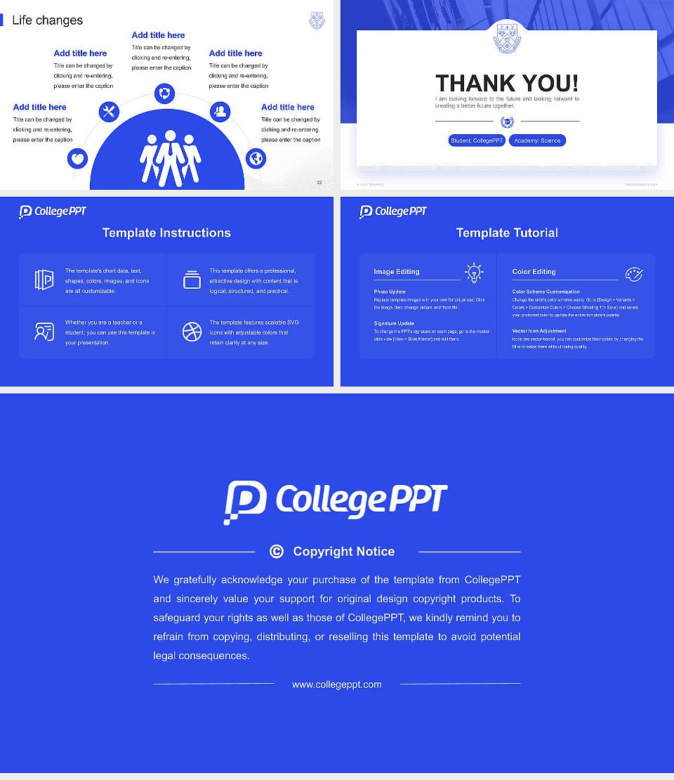 Lincoln University National Scholarship Defense PPT Template16:9 ratio PPT effect preview image4