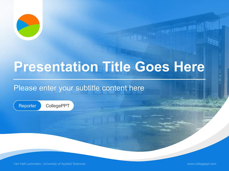 Van Hall Larenstein, University of Applied Sciences Lecture Sharing and Networking Event PPT Template4:3 ratio PPT effect preview image4