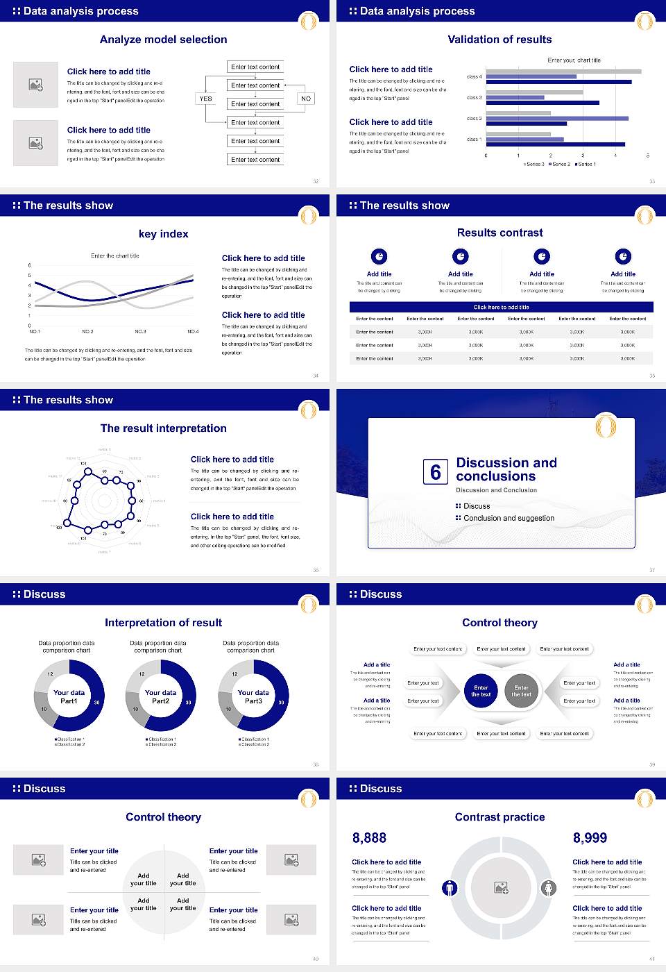 University of Otago Graduation Thesis Defense PPT Template16:9 ratio PPT effect preview image5