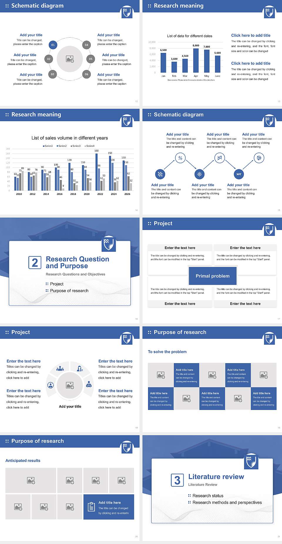 Eastern Institute of Technology Graduation Thesis Defense PPT Template4:3 ratio PPT effect preview image3