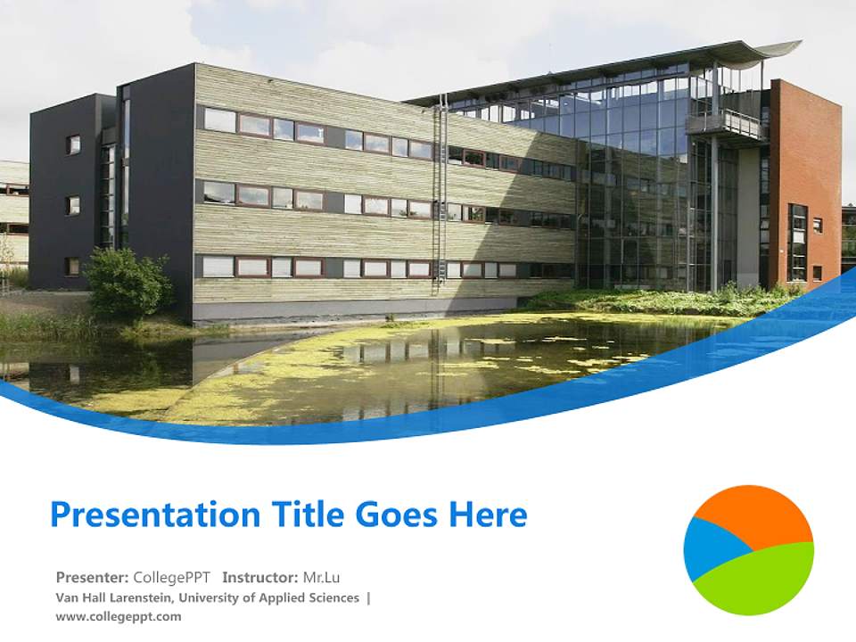 Van Hall Larenstein, University of Applied Sciences Course/Courseware Creation PPT Template4:3 ratio PPT effect preview image5