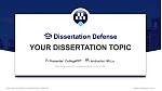 Wittenborg University of Applied Sciences Graduation Thesis Defense PPT Template