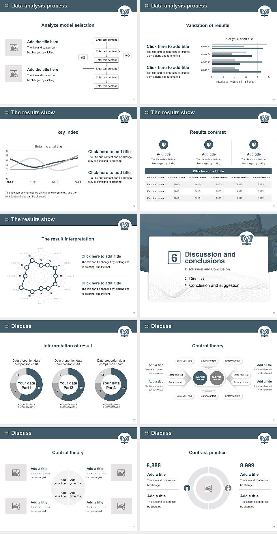 Theological University of Kampen Graduation Thesis Defense PPT Template4:3 ratio PPT effect preview image5