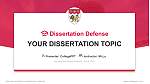 Nanyang Technological University Graduation Thesis Defense PPT Template