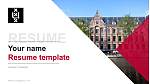 University of Amsterdam Resume PPT Template
