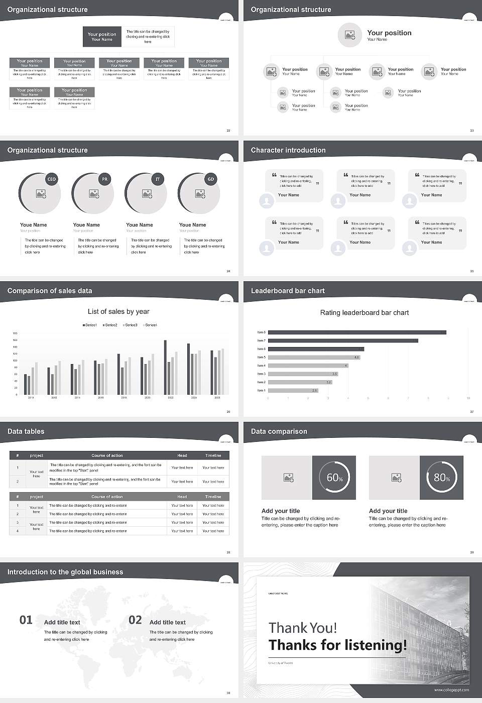 University of Twente Academic Presentation/Research Findings Report PPT Template16:9 ratio PPT effect preview image4