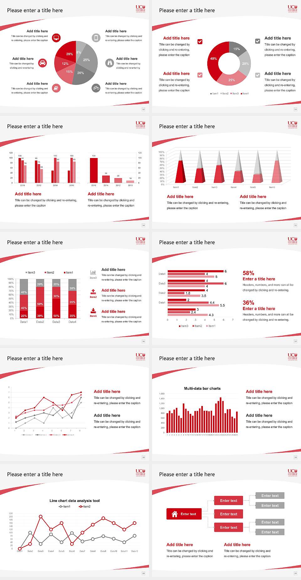 University of Canterbury Course/Courseware Creation PPT Template4:3 ratio PPT effect preview image3