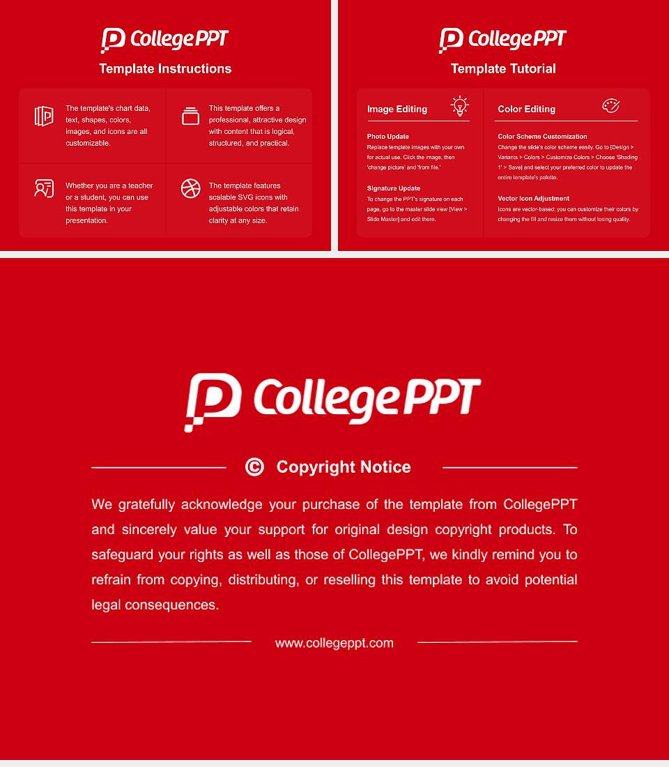 University of Canterbury Course/Courseware Creation PPT Template4:3 ratio PPT effect preview image5