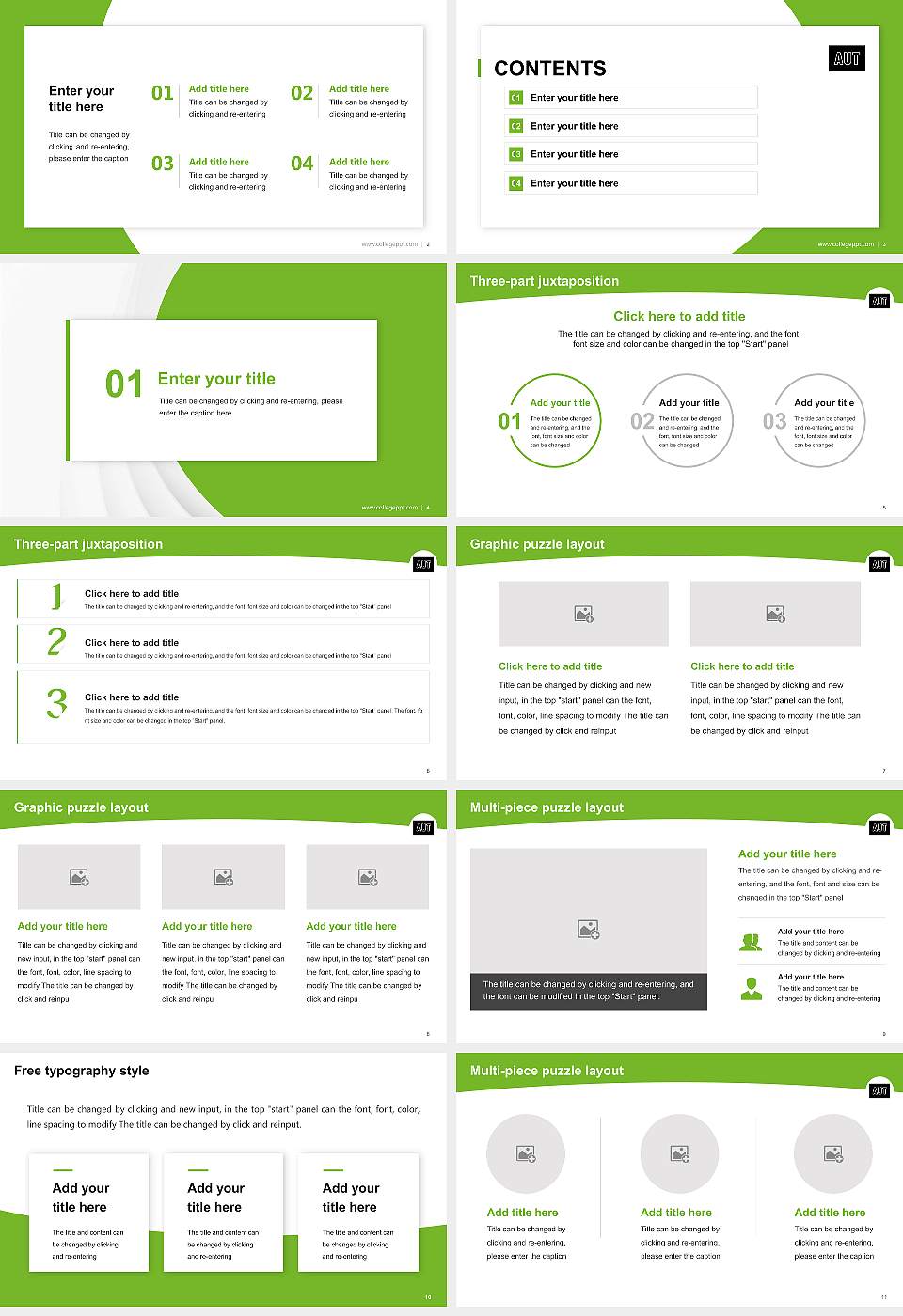 Auckland University of Technology Academic Presentation/Research Findings Report PPT Template16:9 ratio PPT effect preview image2