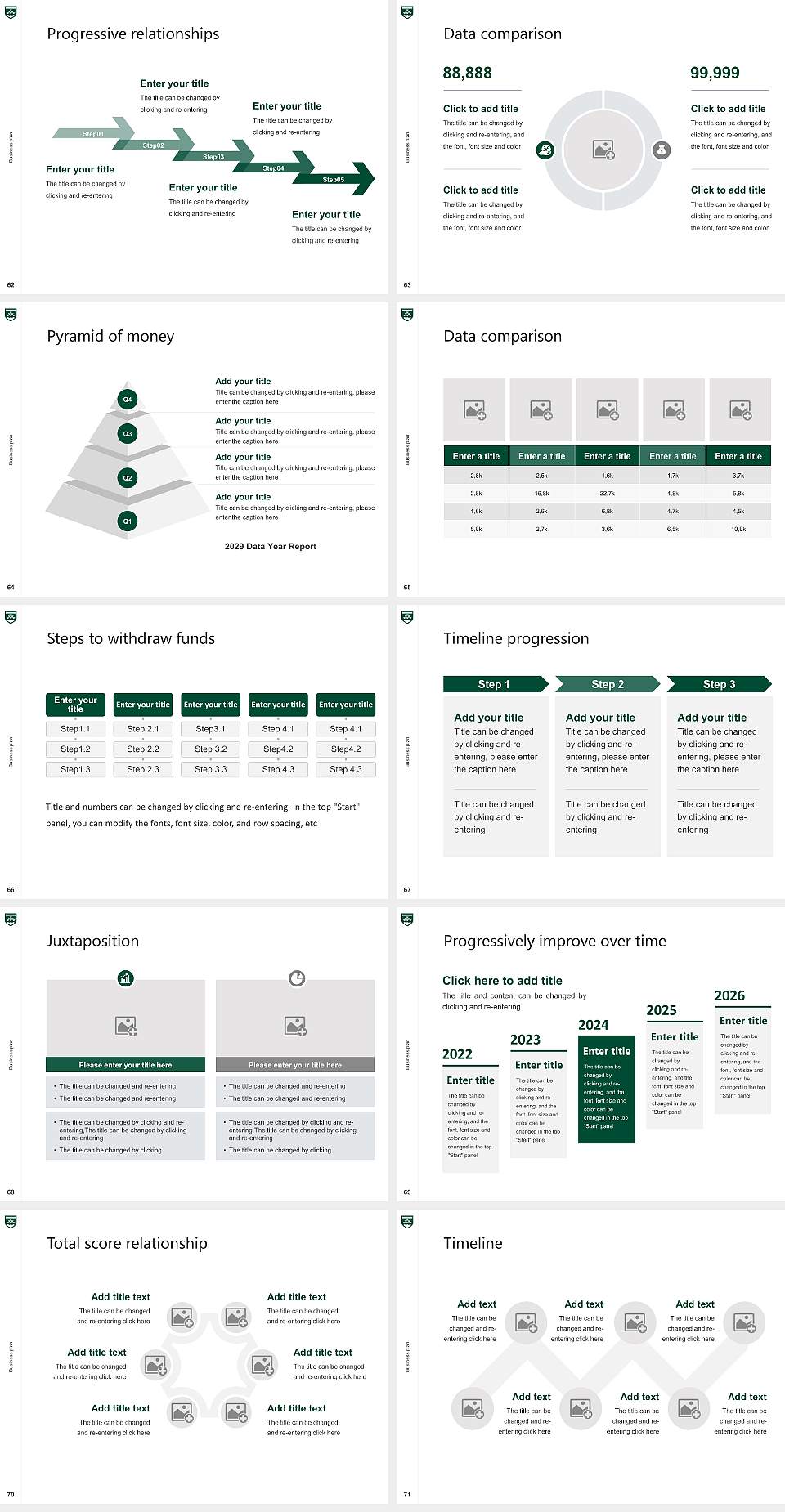 Victoria University of Wellington Competition/Entrepreneurship Contest PPT Template4:3 ratio PPT effect preview image8