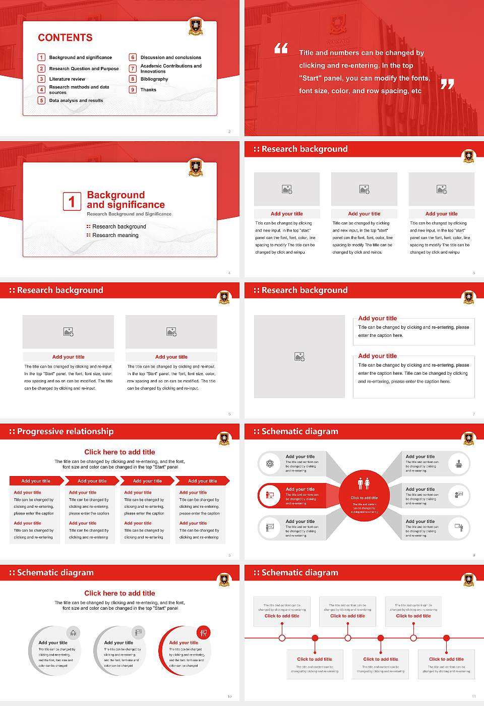 University of Waikato Graduation Thesis Defense PPT Template16:9 ratio PPT effect preview image2