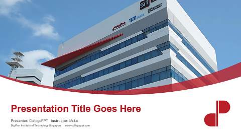 DigiPen Institute of Technology Singapore Course/Courseware Creation PPT Template