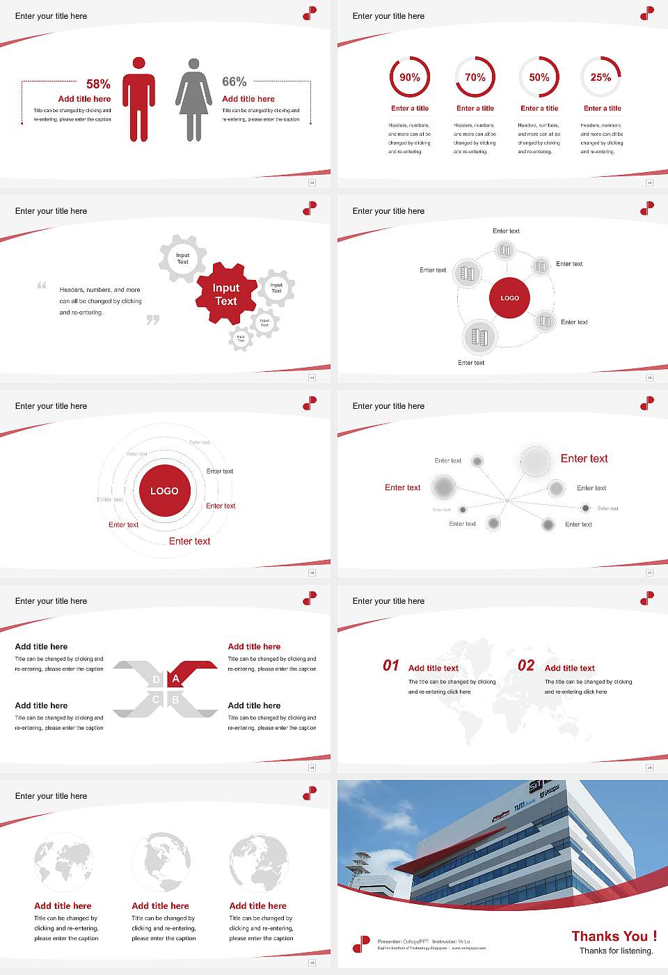 DigiPen Institute of Technology Singapore Course/Courseware Creation PPT Template16:9 ratio PPT effect preview image4