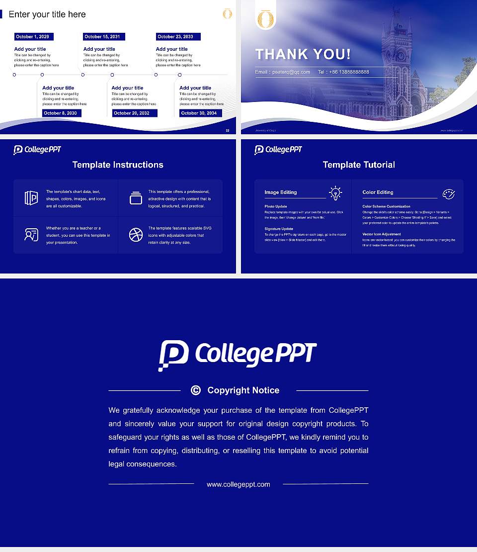 University of Otago Lecture Sharing and Networking Event PPT Template16:9 ratio PPT effect preview image4