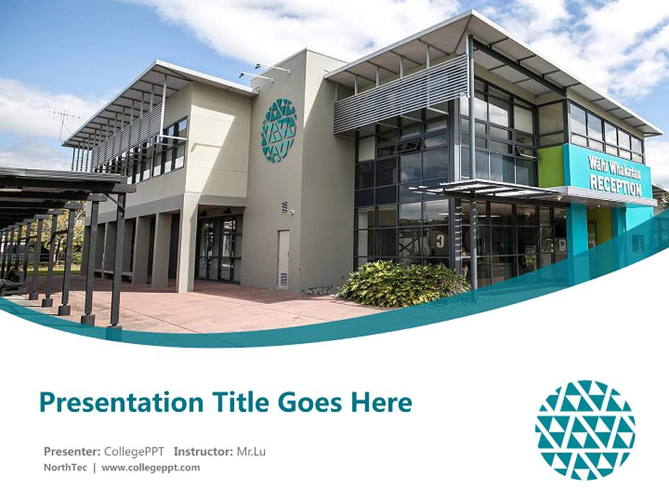 NorthTec Course/Courseware Creation PPT Template4:3 ratio PPT effect preview image5