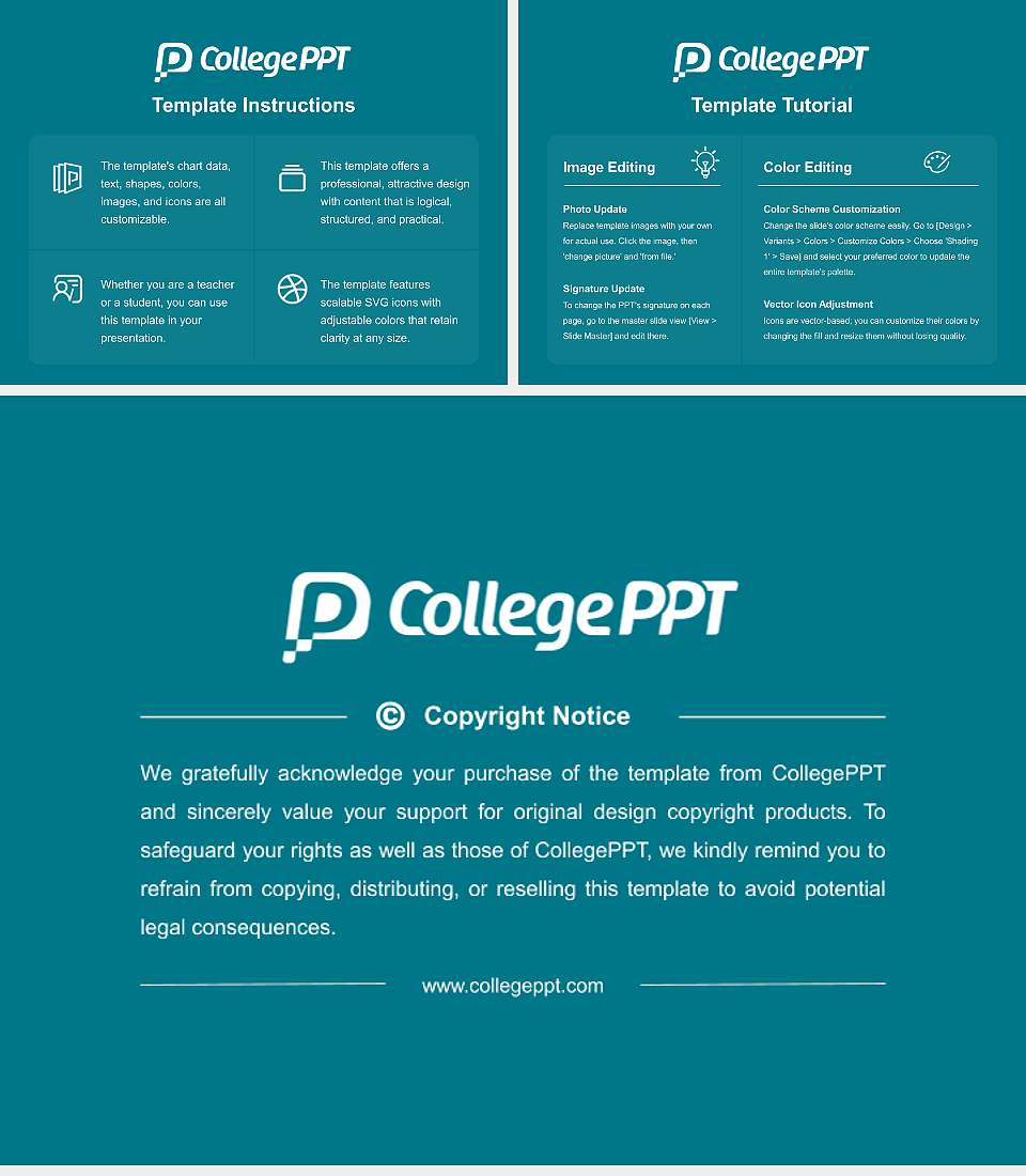 NorthTec Course/Courseware Creation PPT Template4:3 ratio PPT effect preview image5