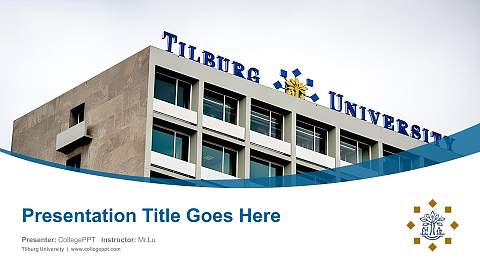 Tilburg University Course/Courseware Creation PPT Template