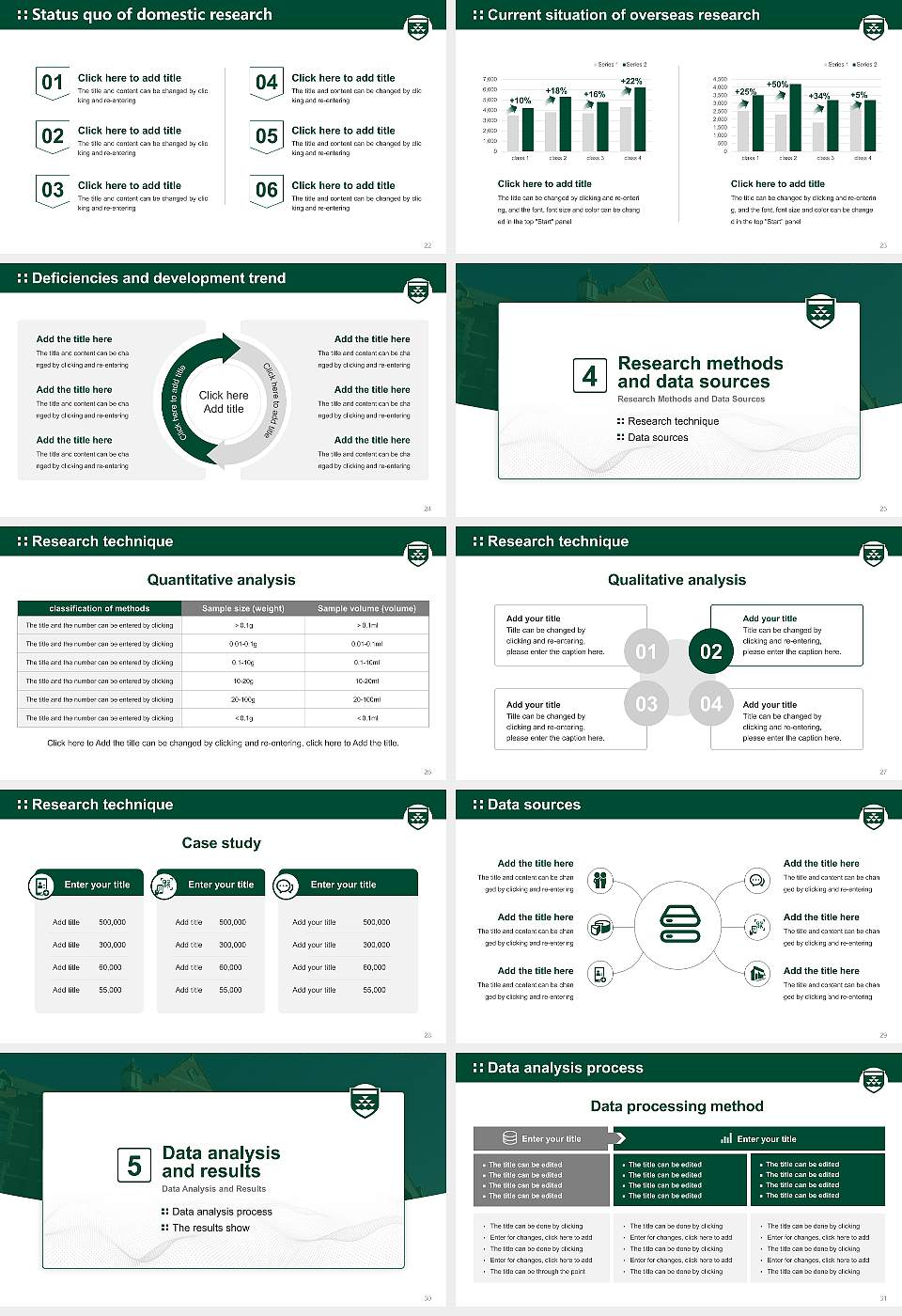 Victoria University of Wellington Graduation Thesis Defense PPT Template16:9 ratio PPT effect preview image4