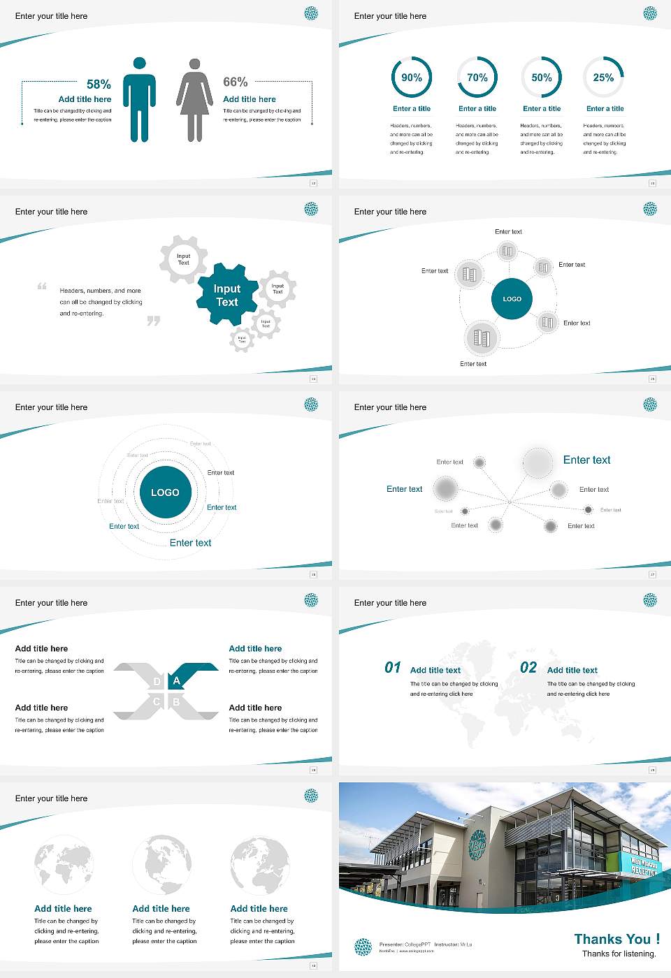 NorthTec Course/Courseware Creation PPT Template16:9 ratio PPT effect preview image4