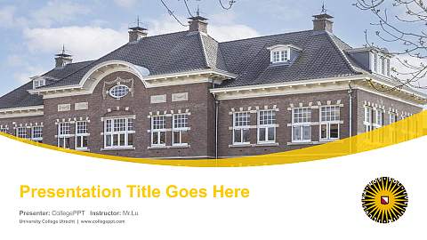 University College Utrecht Course/Courseware Creation PPT Template