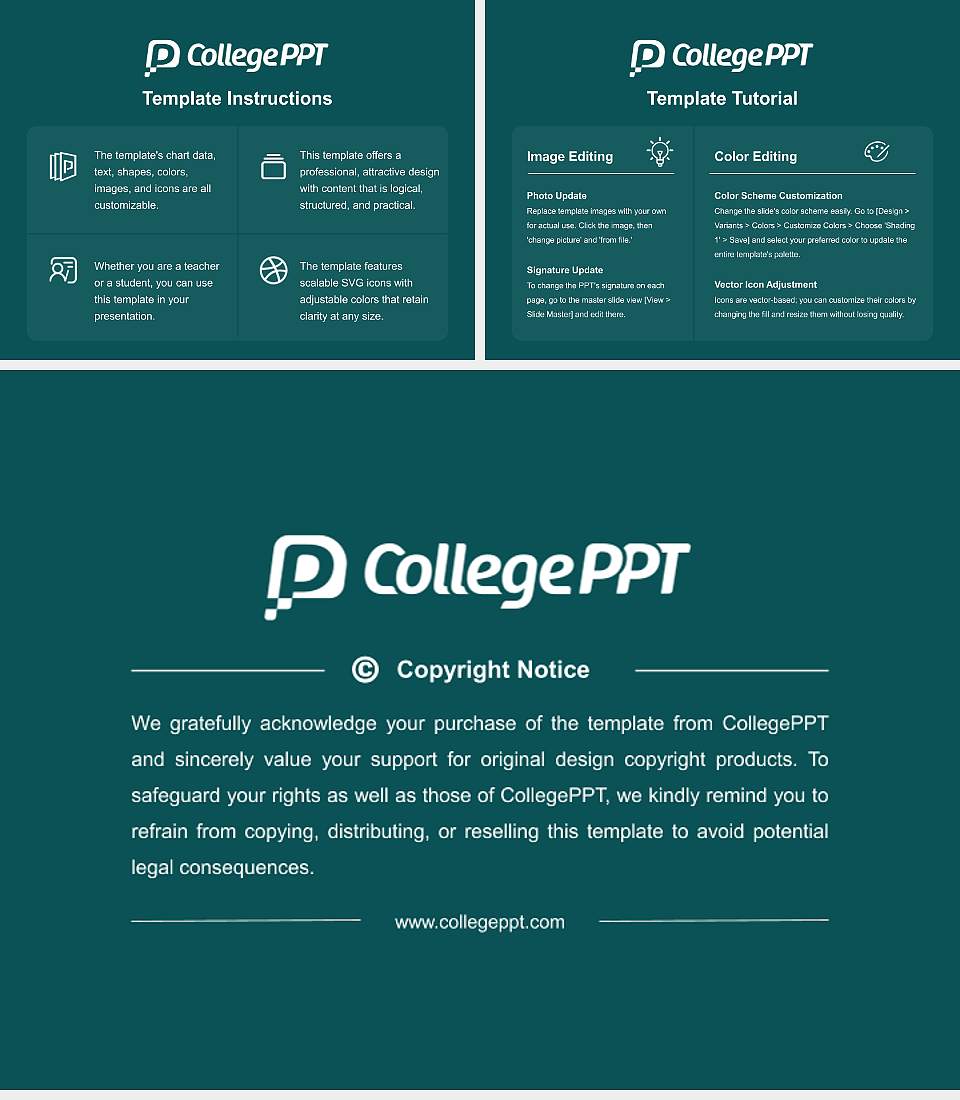 Unitec Institute of Technology Course/Courseware Creation PPT Template4:3 ratio PPT effect preview image5