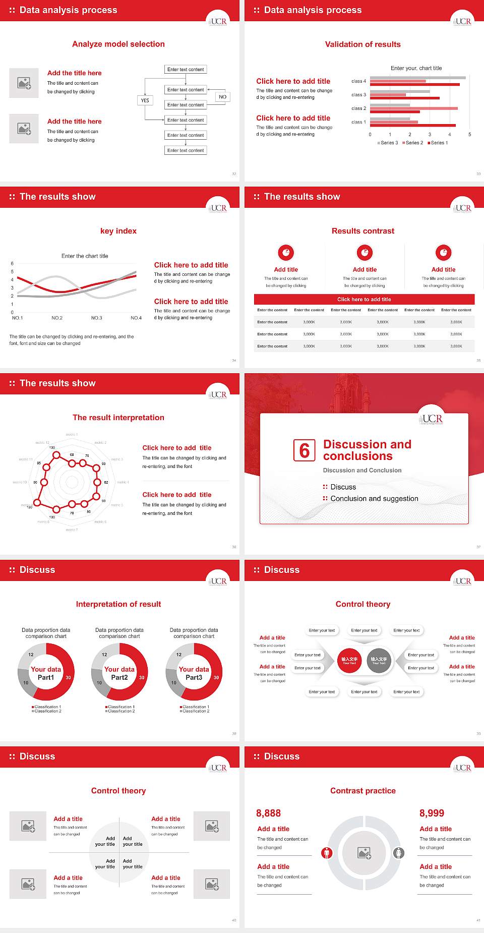 University College Roosevelt Graduation Thesis Defense PPT Template4:3 ratio PPT effect preview image5