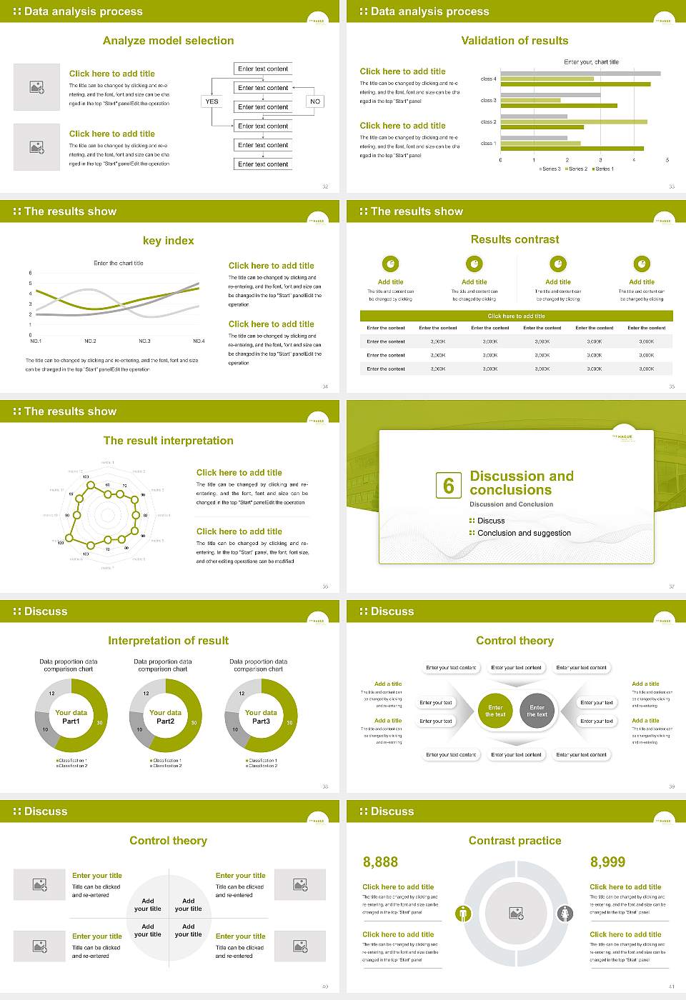 The Hague University of Applied Sciences Graduation Thesis Defense PPT Template16:9 ratio PPT effect preview image5