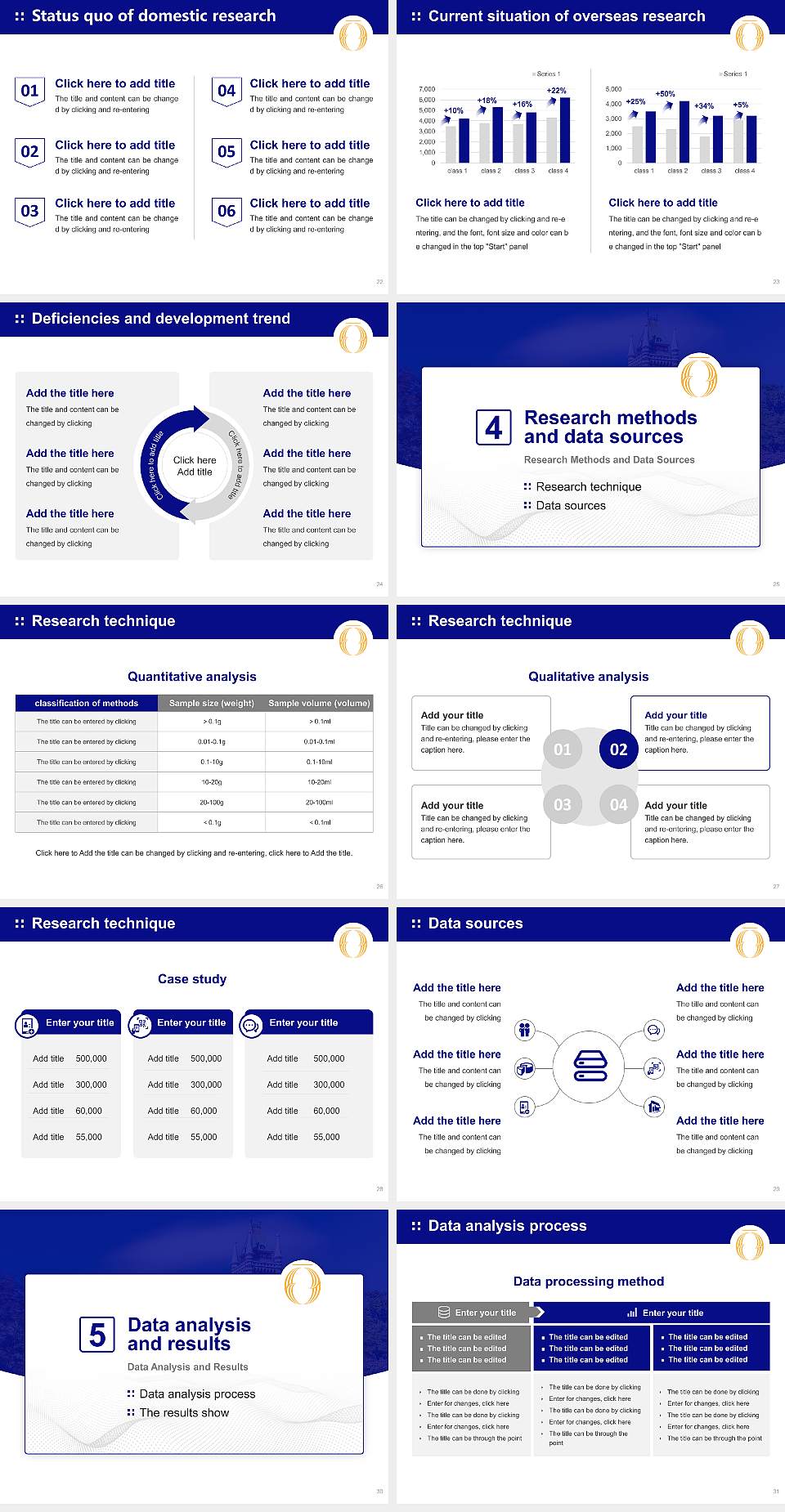 University of Otago Graduation Thesis Defense PPT Template4:3 ratio PPT effect preview image4