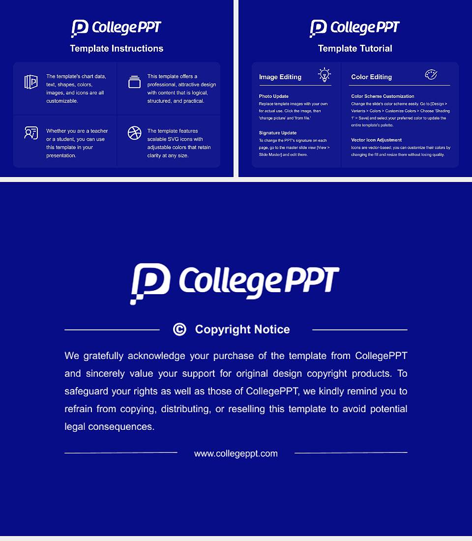 University of Otago Course/Courseware Creation PPT Template4:3 ratio PPT effect preview image5