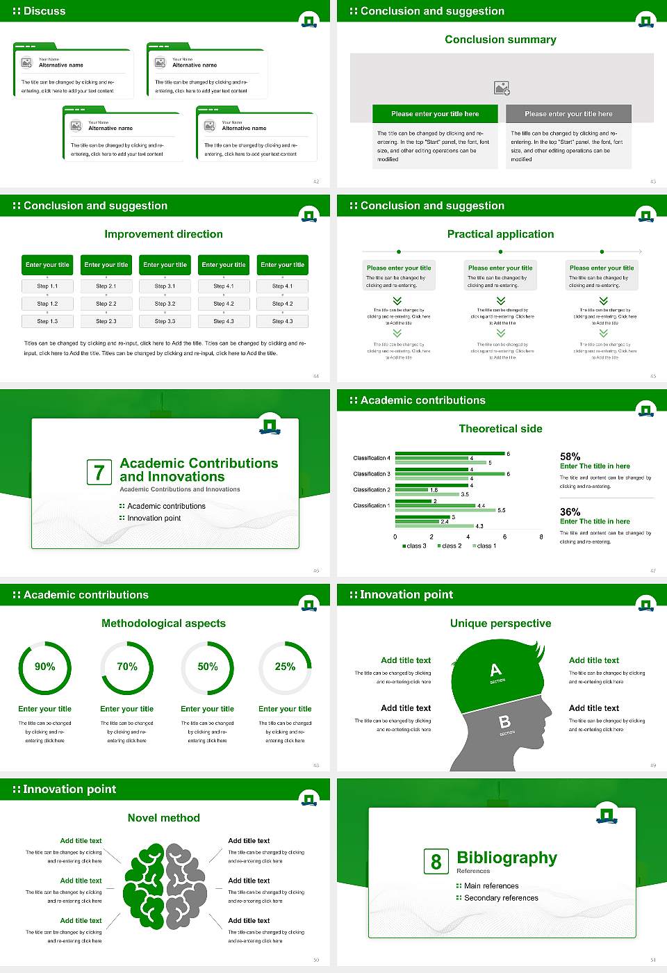 Wageningen University & Research Graduation Thesis Defense PPT Template16:9 ratio PPT effect preview image6