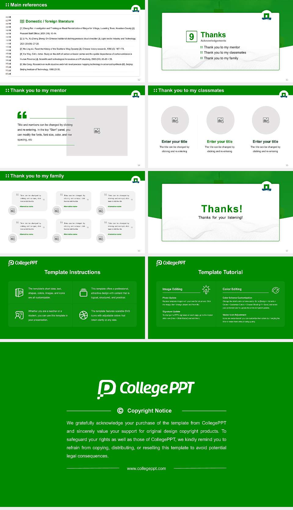 Wageningen University & Research Graduation Thesis Defense PPT Template16:9 ratio PPT effect preview image7