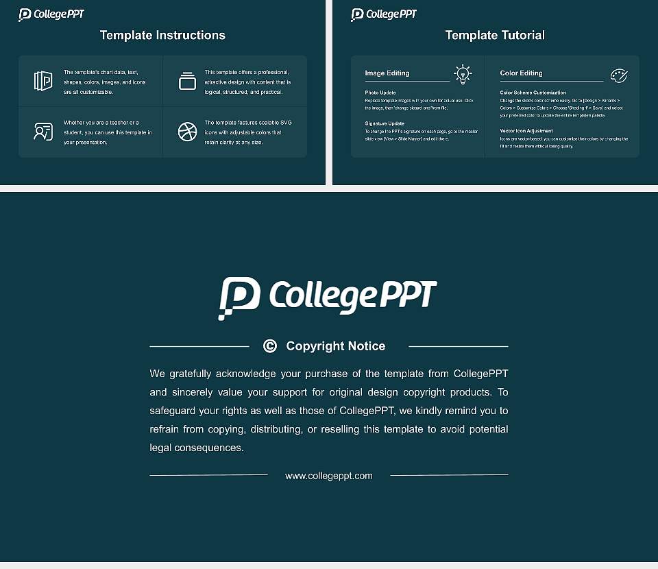 Southern Institute of Technology Course/Courseware Creation PPT Template16:9 ratio PPT effect preview image5