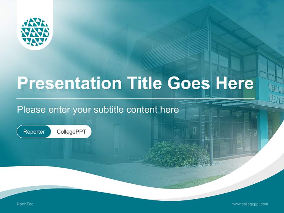 NorthTec Lecture Sharing and Networking Event PPT Template4:3 ratio PPT effect preview image4