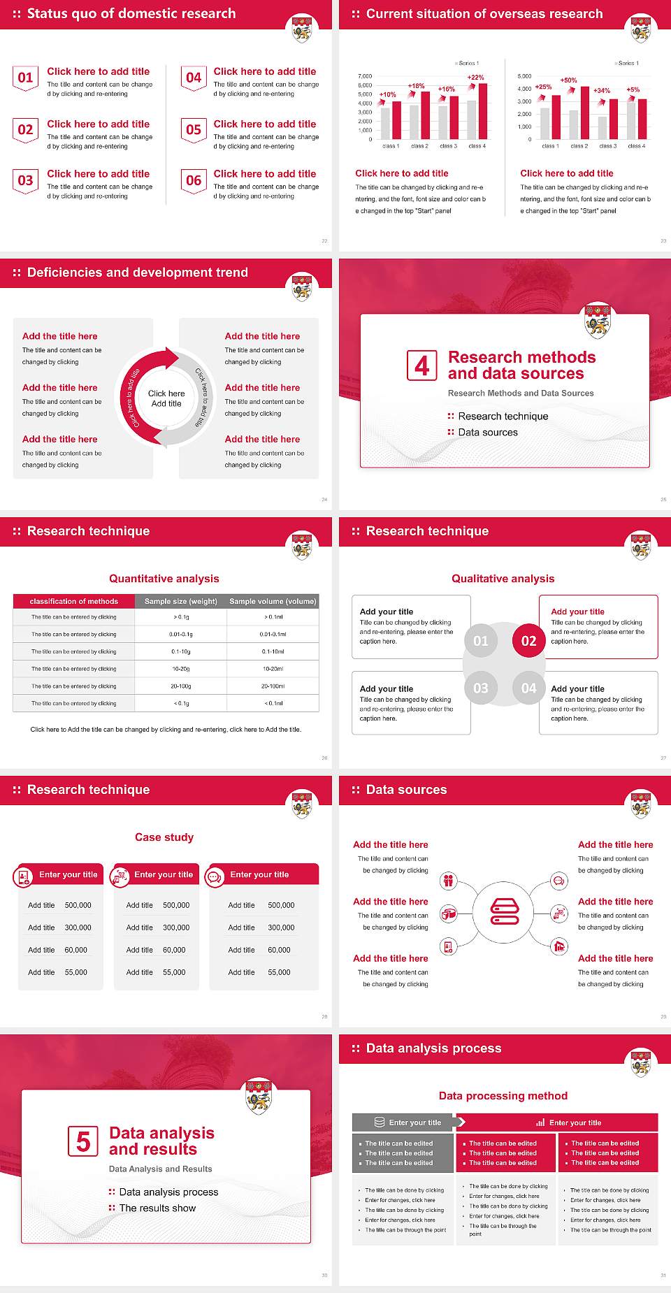 Nanyang Technological University Graduation Thesis Defense PPT Template4:3 ratio PPT effect preview image4